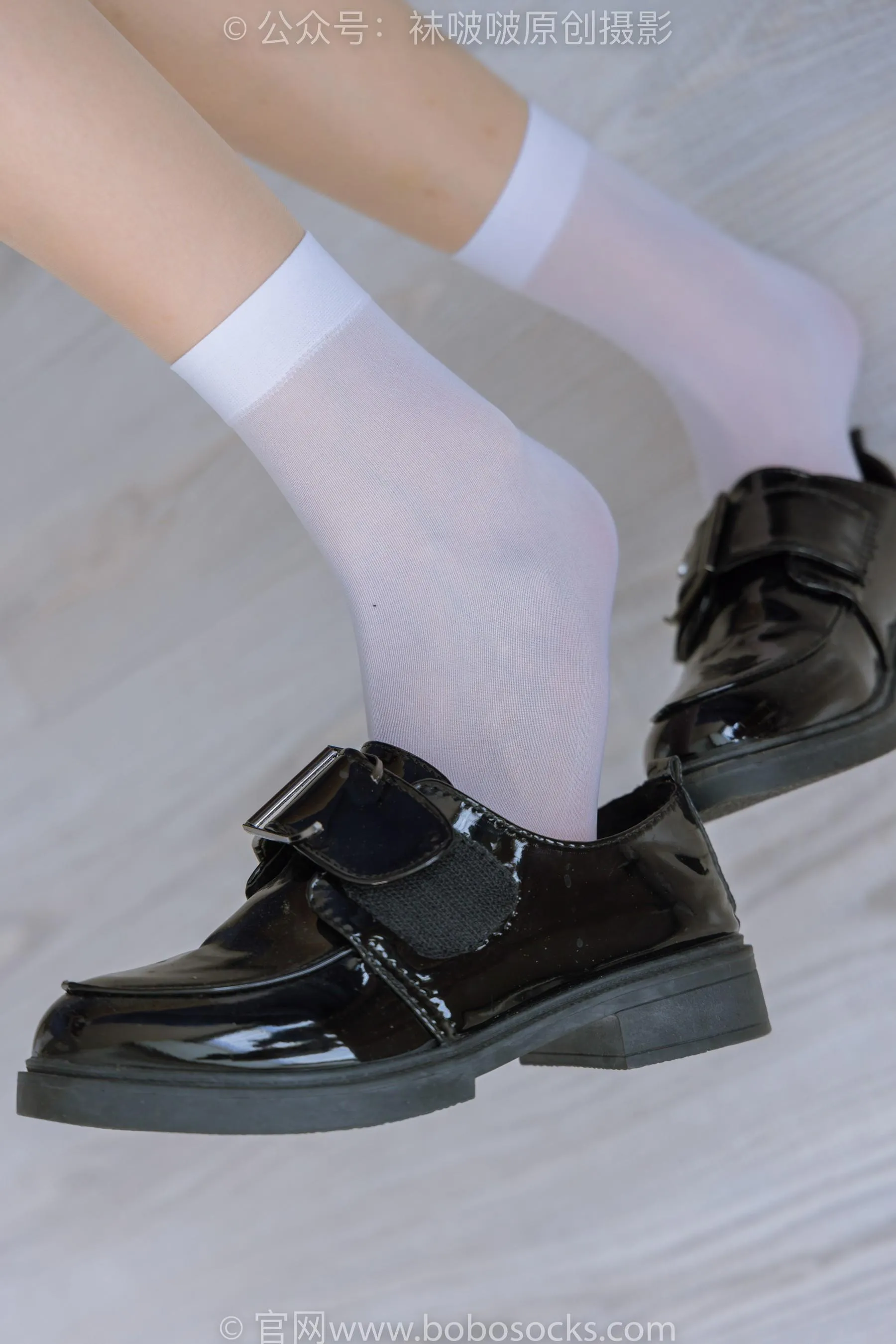 [BoBoSocks袜啵啵]NO.197 小甜豆-皮鞋、短白丝、肉丝、jk制服 [87P]插图5